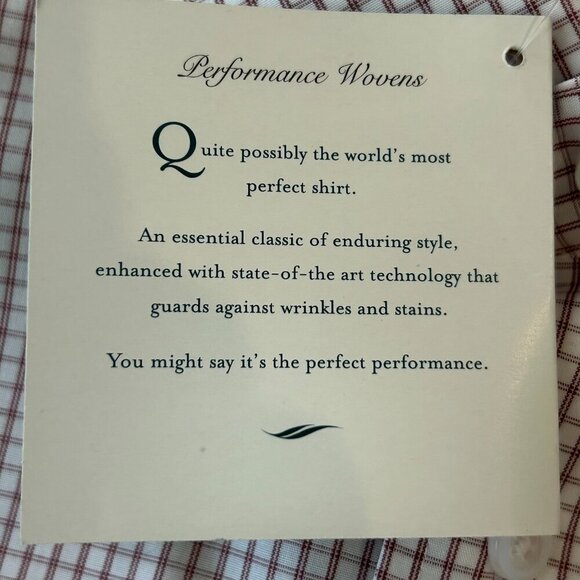 NWT Chestnut Hill Performance Woven No Iron Longsleeve Button Down Size 3XL XXXL - Picture 6 of 12